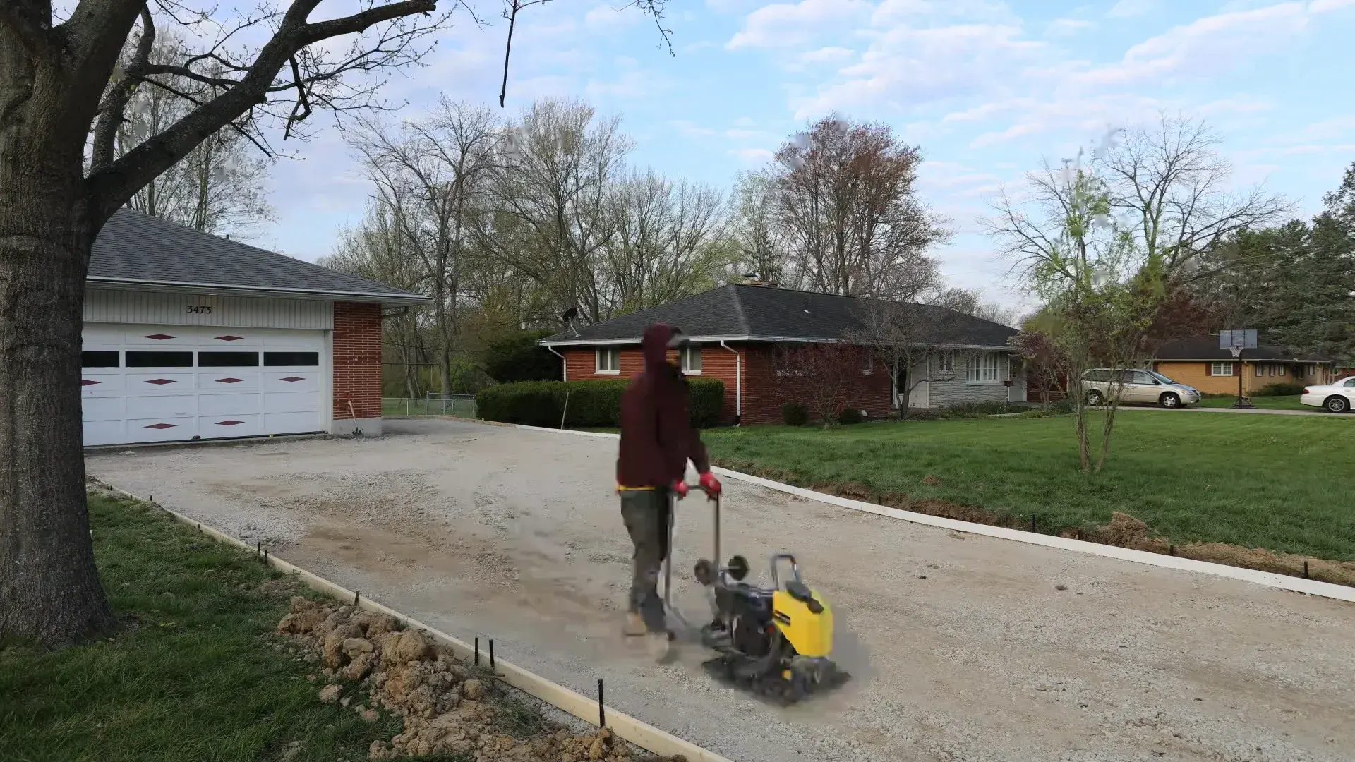 Driveway Installation project by JM Landscaping LLC in Green Bay, WI