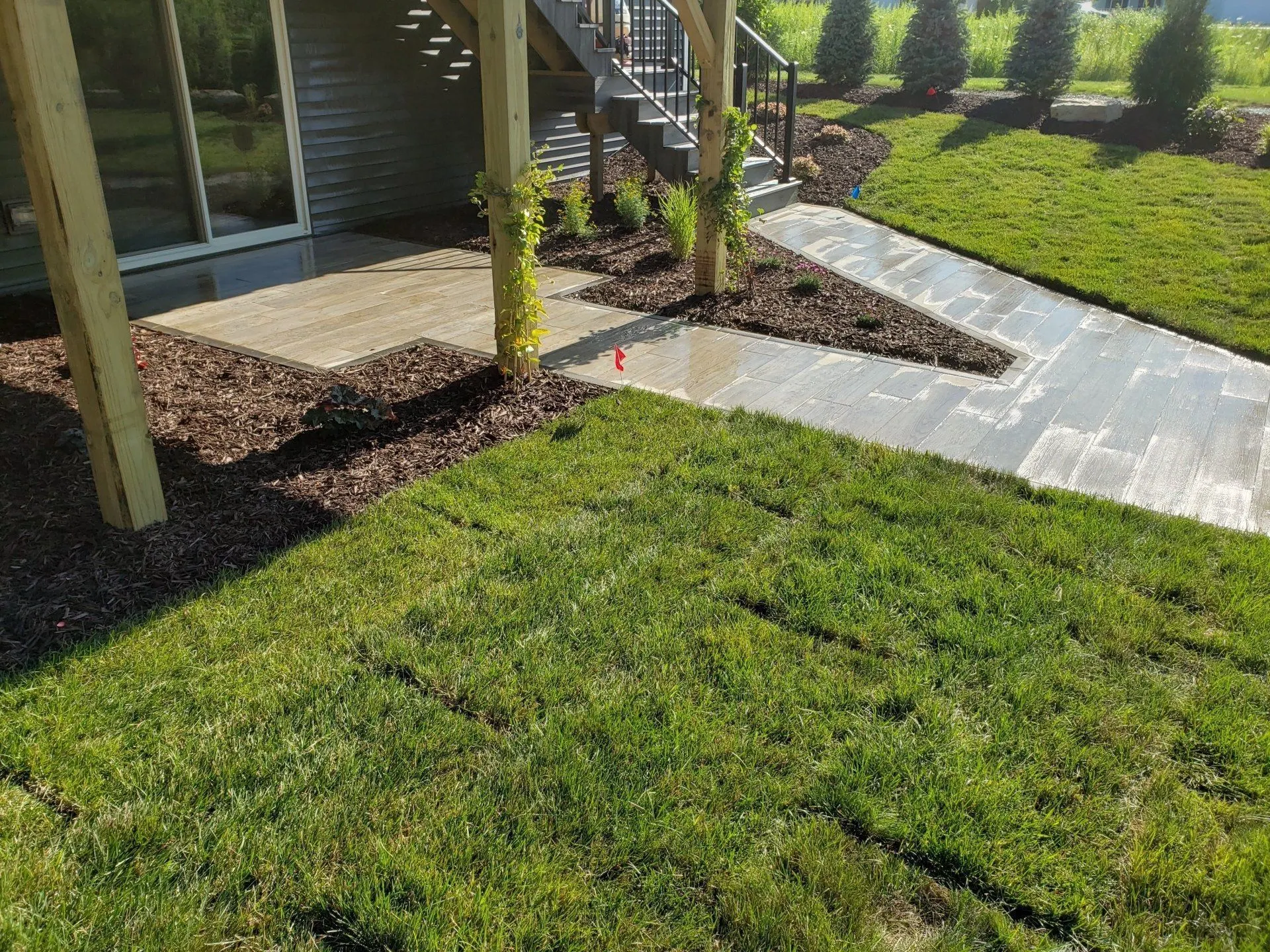 Lawn Installation and Renovation project by JM Landscaping LLC in Green Bay, WI — photo 9