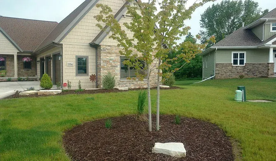 Landscaping project by JM Landscaping LLC in Bellevue, WI