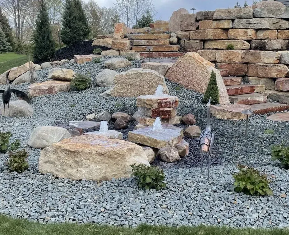 Landscaping project by JM Landscaping LLC in Bellevue, WI
