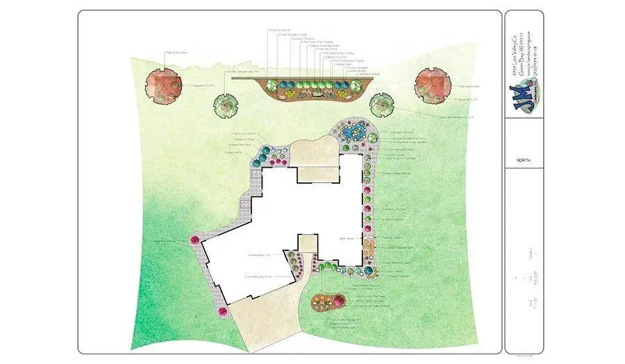 Landscape Design project by JM Landscaping LLC in Howard, WI