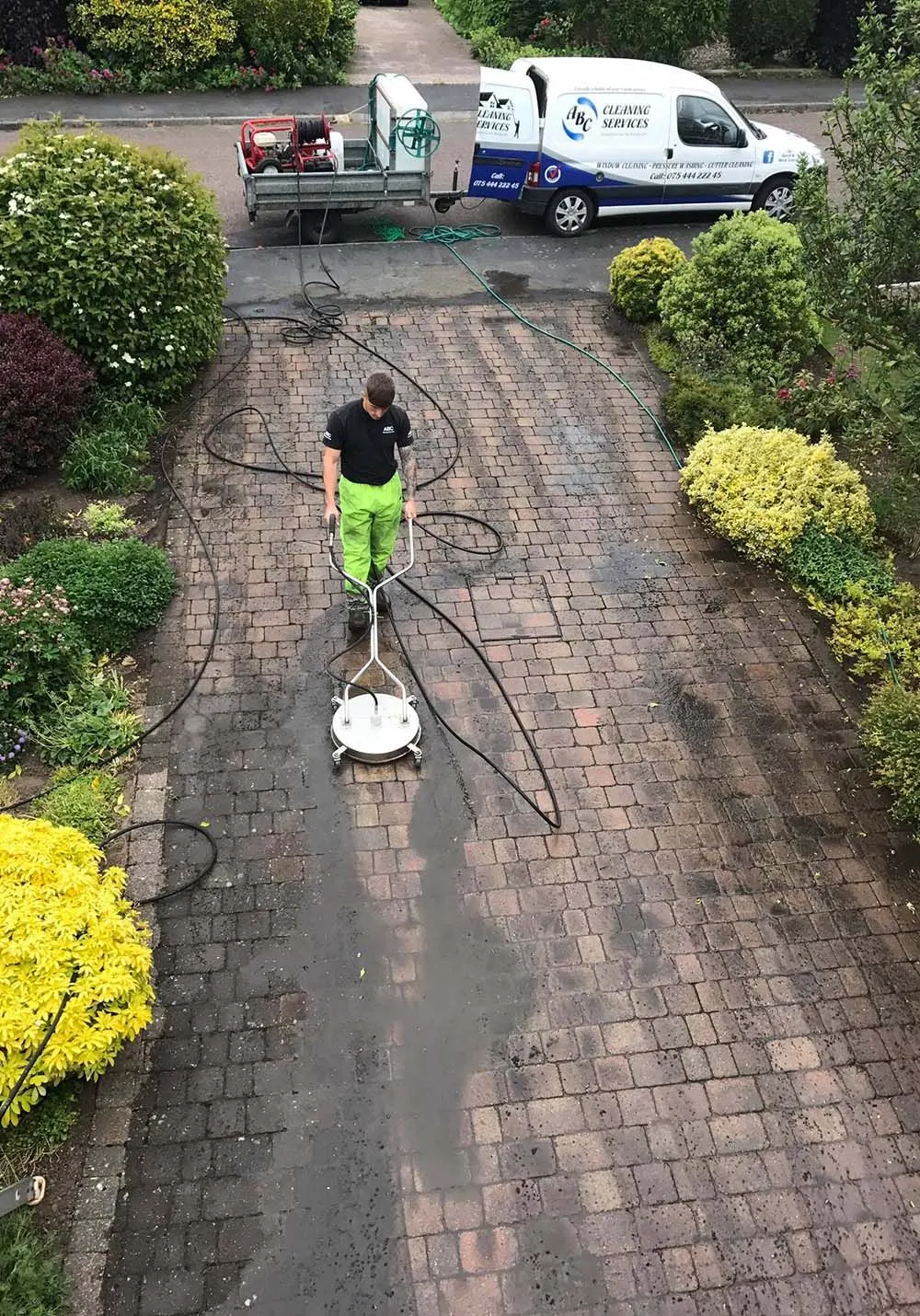 Driveway Installation project by JM Landscaping LLC in Green Bay, WI