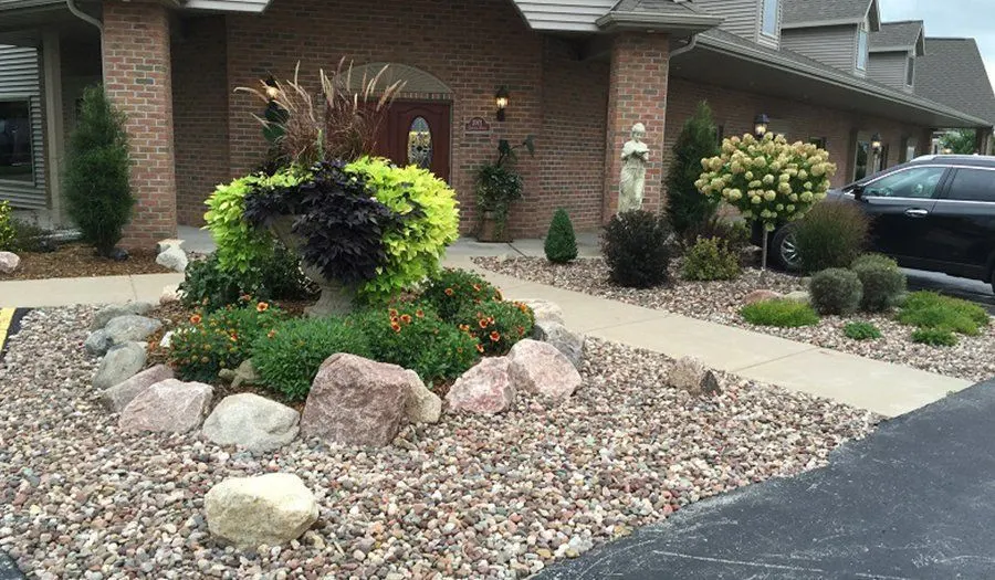 Walkway and Sidewalk Installation project by JM Landscaping LLC in Green Bay, WI